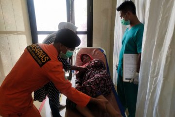 Nenek 70 tahun terapung di perairan Ternate-Tidore, ditemukan Tim SAR