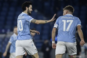 Gol Immobile dan Luis Alberto bawa Lazio tundukkan Napoli 2-0