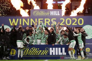 Celtic sapu bersih trofi bergengsi Skotlandia empat tahun beruntun