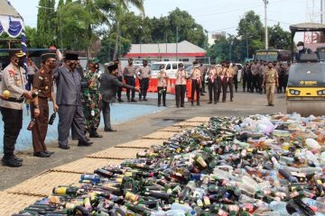 Polisi: Miras menjadi salah satu pemicu tindak kejahatan