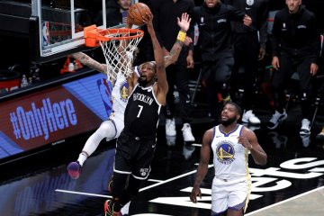 Irving dan Durant antar Nets taklukkan Warriors
