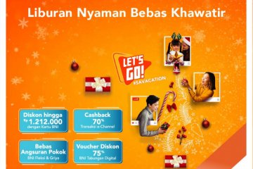 BNI siapkan promo hemat sambut libur akhir tahun