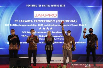 Jakpro sabet empat penghargaan berkat inovasi digital