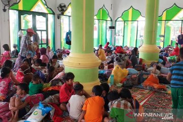 Dampak banjir Makassar 3.143 warga mengungsi