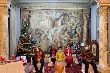 KBRI Roma gelar perayaan Natal secara hibrida  dengan tema persatuan