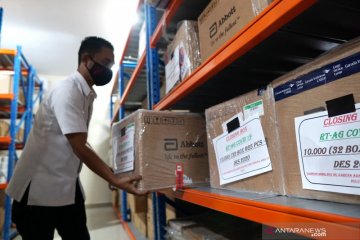 BNPB kirim bantuan 10 ribu alat tes cepat antigen COVID-19 ke Gorontalo