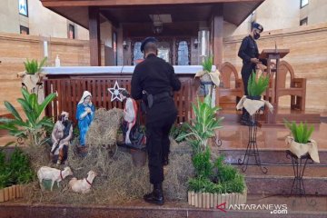Polresta Surakarta sterilisasi belasan gereja jelang Natal
