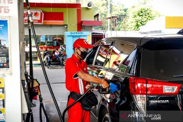 Konsumsi Pertamax dan Pertalite meningkat di SPBU Tol Trans Sumatera