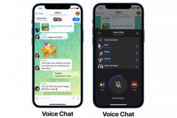 Telegram tambah fitur obrolan suara grup