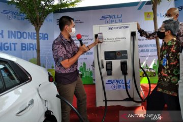 Dukung mobil listrik, PLN tambah SPKLU di Tol Surabaya-Jakarta