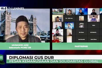 NU UK-KBRI London gelar diskusi virtual tentang diplomasi Gus Dur