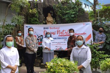 BNI tebar bingkisan Natal untuk warga daerah terpencil