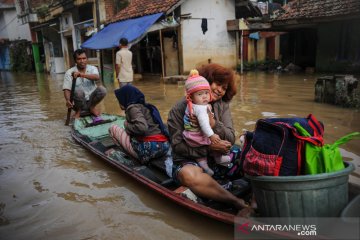 Banjir luapan sungai Citarum rendam 7.364 rumah