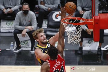 NBA : Domantas Sabonis cetak triple-double bawa Pacers kalahkan Bulls