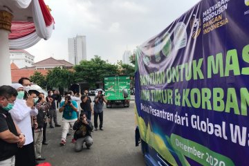 Global Wakaf ACT-YP3I salurkan bantuan untuk Jatim melalui pesantren