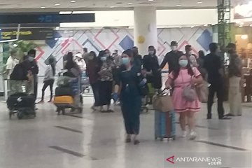 Penumpang mudik di Bandara Kualanamu cukup ramai, capai 10.761 orang