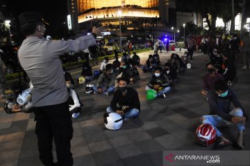 Patroli penegakan protokol kesehatan