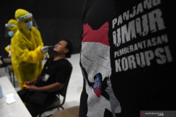 KPK gelar tes cepat antigen untuk wartawan