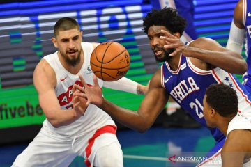 NBA : Toronto Raptors vs Philadelphia 76ers