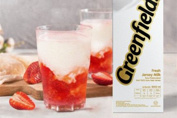 Bersantai sambut akhir tahun, coba buat Korean Strawberry Milk