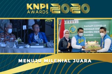 KNPI nobatkan Ridwan Kamil sebagai Bapak Pembangunan Kepemudaan Jabar