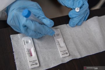 Tes Cepat Antigen Di Exit Tol Kayu Agung