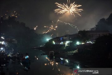 Perayaan tahun baru di Sorong