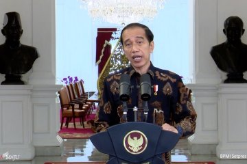 Presiden Jokowi : pemerintah tidak pernah berhenti menuntaskan masalah HAM