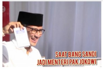 Sandiaga Uno, Menparekraf baru pengganti Wishnutama Kusubandio