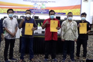 KPU tetapkan rekapitulasi Pilkada Surabaya