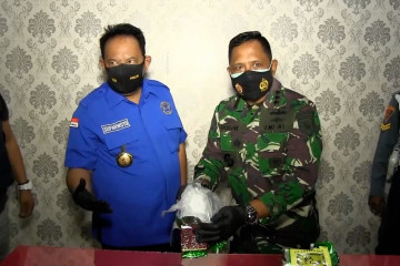 Petugas amankan 2 kg sabu di Bangka saat malam Natal 