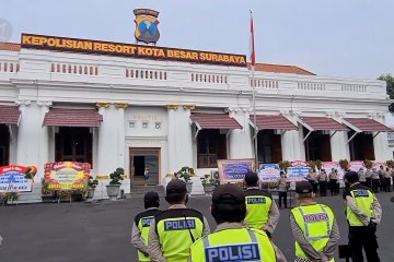 Polrestabes Surabaya antisipasi kerumunan perayaan malam tahun baru