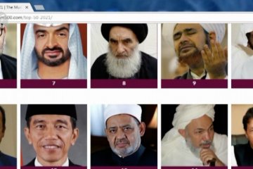 Presiden Jokowi masuk peringkat ke-12 Tokoh Muslim paling berpengaruh dunia
