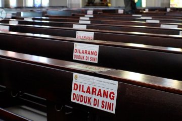 Gereja Katedral Pontianak perketat prokes saat misa perayaan Natal 2020