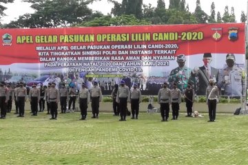 16.500 aparat siap perketat prokes jelang Nataru di Jateng