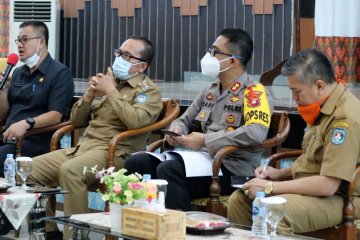 Kapolres Kubu Raya larang adanya kerumunan saat Nataru