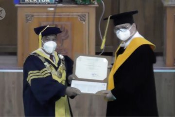 Unnes berikan gelar Doktor Kehormatan kepada Menko Perekonomian Airlangga Hartarto