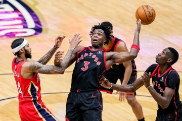 Ingram, Williamson jadi senjata Pelicans atasi Raptors