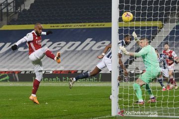 Arsenal lanjutkan tren positif ketika cukur habis West Brom 4-0