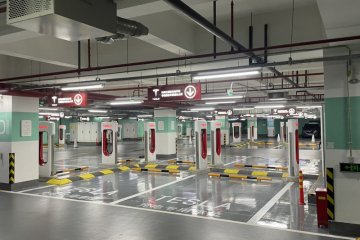 Tesla buka stasiun supercharger terbanyak di China