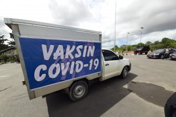 Vaksin COVID-19 telah tiba di Kepri