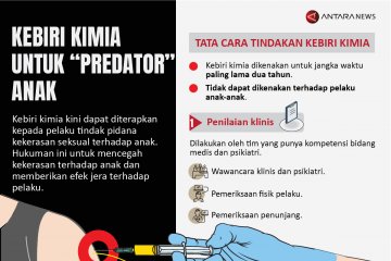 Kebiri kimia untuk 'predator' anak