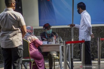 Presiden promosikan ketersediaan 426 juta vaksin saat HUT PDIP