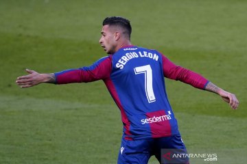 Levante dan Elche melenggang lewati tim kasta ketiga di Copa del Rey