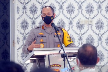 Kepala Polda Jambi pimpin rapat evaluasi penanganan kejahatan