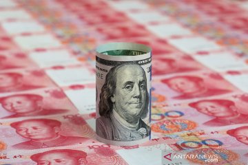 Dolar jatuh saat kenaikan yuan mengangkat mata uang berisiko