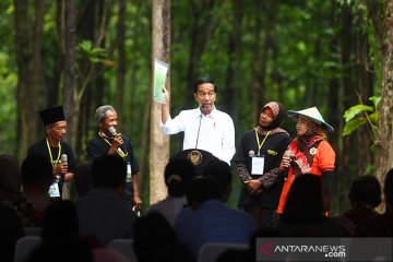 Pastikan SK lahan produktif, Presiden Jokowi: Saya akan cek terus