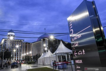 Peresmian renovasi Masjid Istiqlal