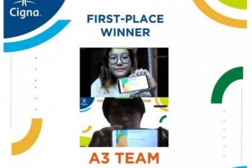 Tim mahasiswa FMIPA UI raih juara pertama Cigna Innovation Competition