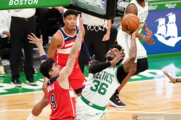 NBA: Boston Celtics kalahkan Washington Wizards 116 - 107